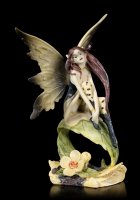 Forrest Fairy Figurine - Suma sitting on Leaf