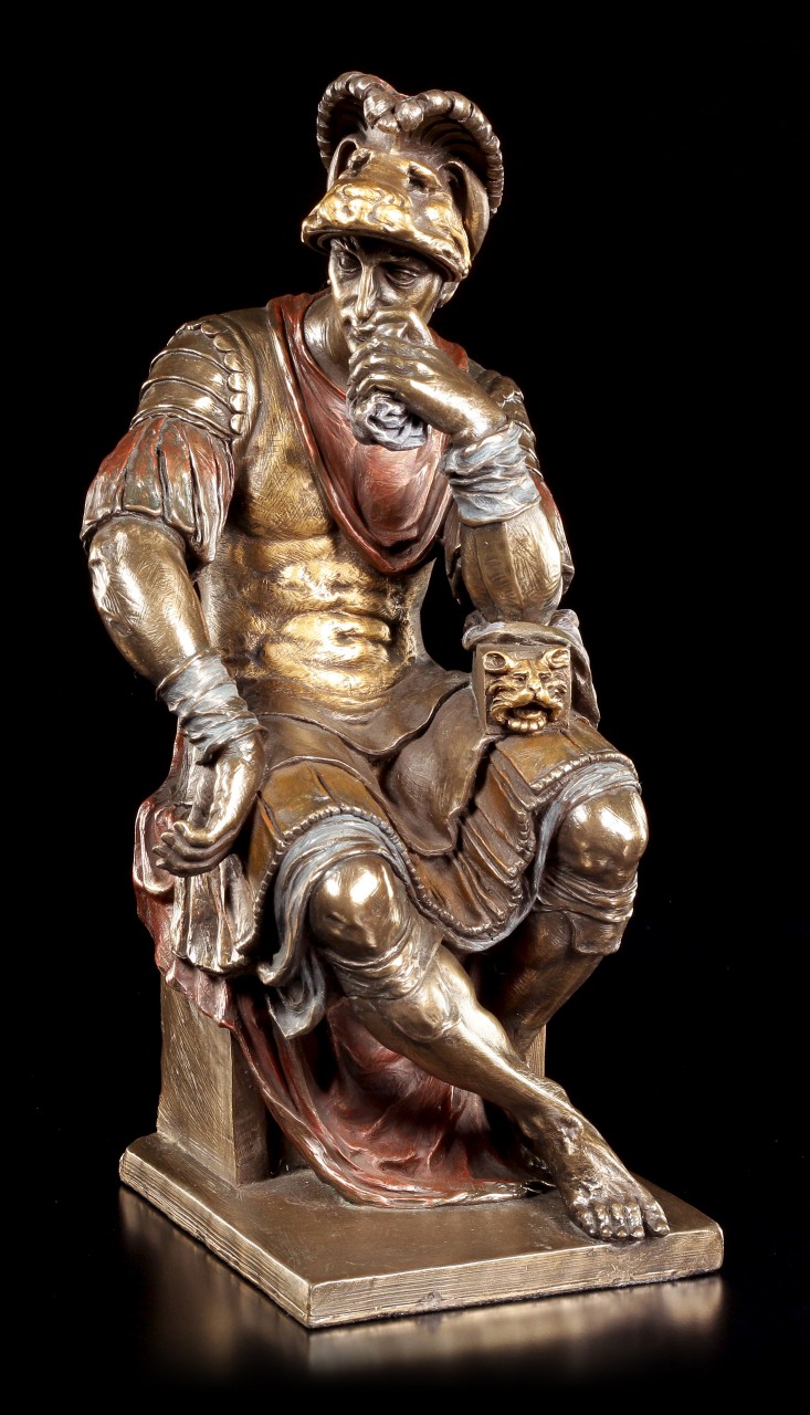 Lorenzo de Medici Figurine by Michelangelo Buonarroti