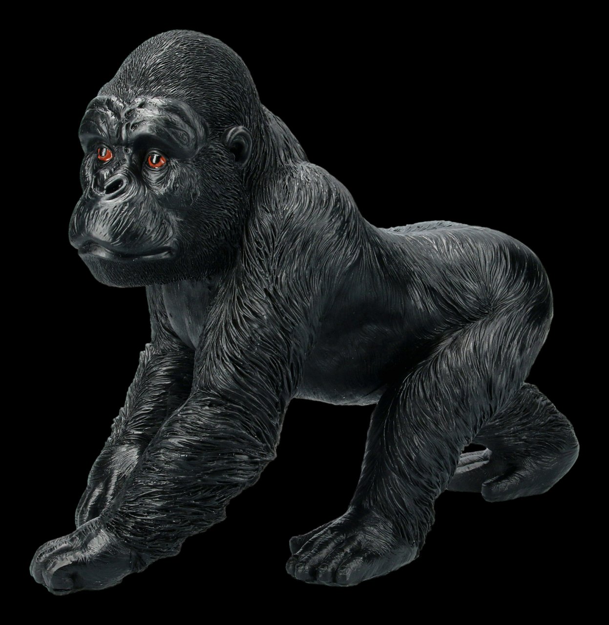 Gartenfigur - Laufender Gorilla