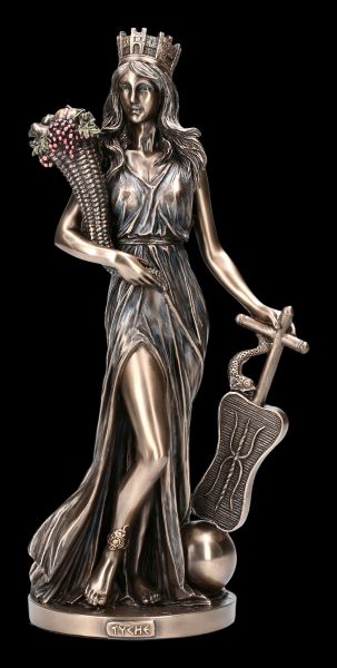 Tyche Figurine - Greek Goddess of Fortune