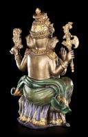 Buddha Figurine Ganesha - bronze colored