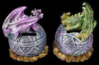 Money Box Set of 2 - Dragon Treasure