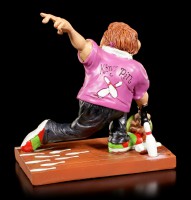 Bowling Player Figurine throws Ball - Funny Sports