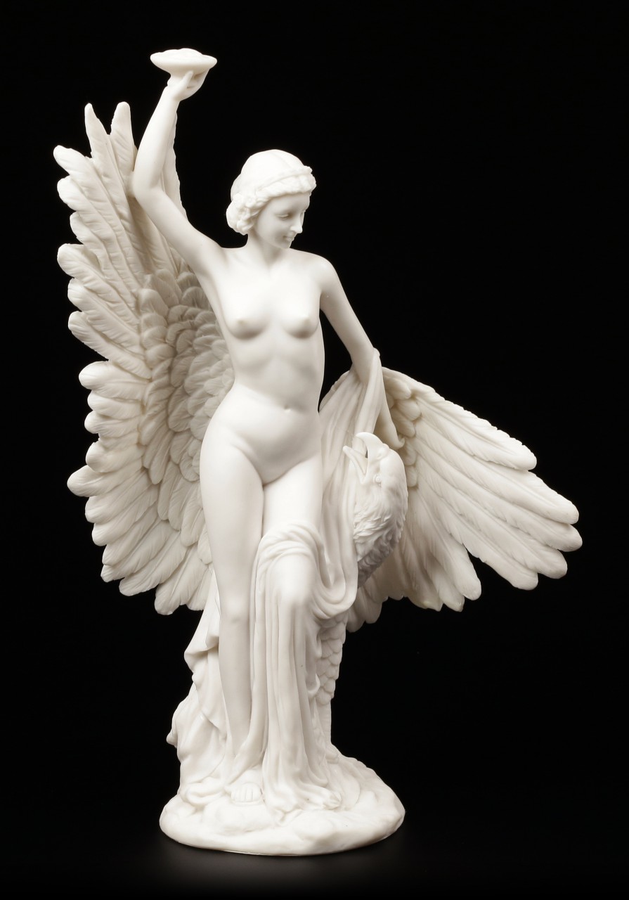 Hebe with the Eagle of Jupiter - Figure white
