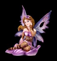 Fairy Figurine - Mini Fairy on Lotus Flower