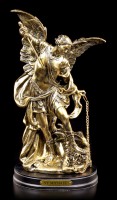 Small Archangel Michael Figurine with Base