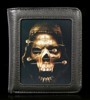 Geldbörse mit 3D Totenkopf - Death Fetish