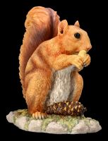Squirrel Figurine Eating