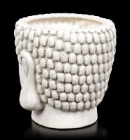 Terracotta Flowerpot - Buddha Head