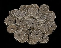 50 Chinese Coins - Lucky Feng Shui
