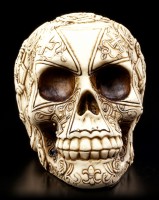 Templar Skull with Lion Crest