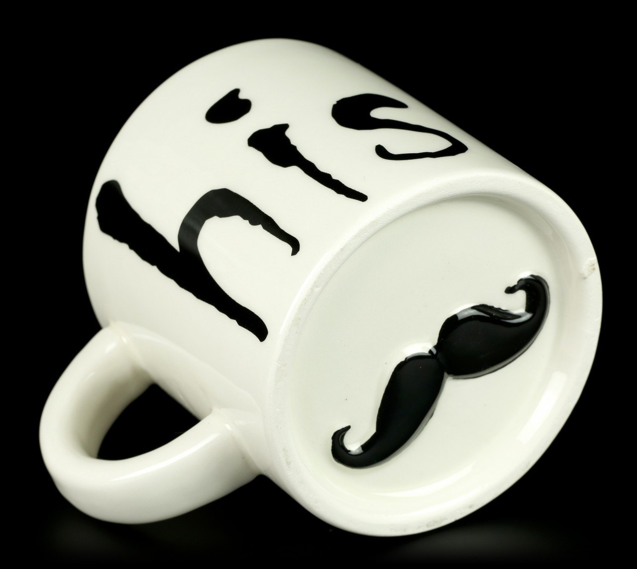 Keramiktasse - Seine - Mustache