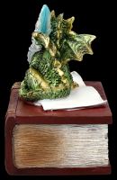 Box Dragon on Book - The Scribe Box
