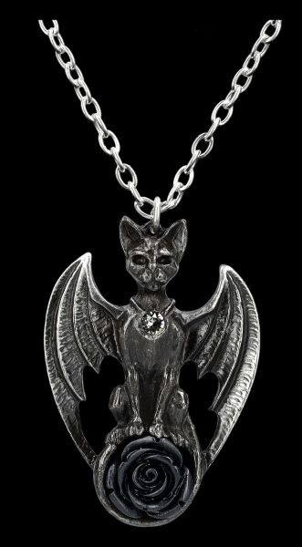Halskette - Fledermaus-Katze - Guardian Of Soma