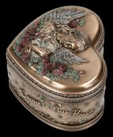 Katzenurne Herz mit Engel - Forever in Our Hearts