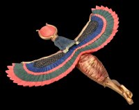 Goddess Isis Open Wings Wall Ornament