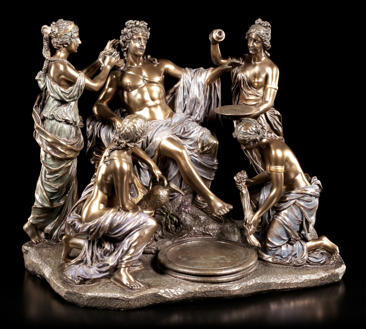 Apollon und die Nymphen Figur - François Girardon
