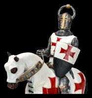 Crusader with Horse and Shield