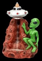 Backflow Räucherhalter - Alien mit Ufo
