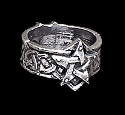 Alchemy Gothic Ring - Celtic Theurgy Ring