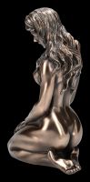 Female Nude Figurine - Woman Kneeling - Expectation