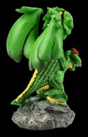 Dragon Figurine - Lucky Clover