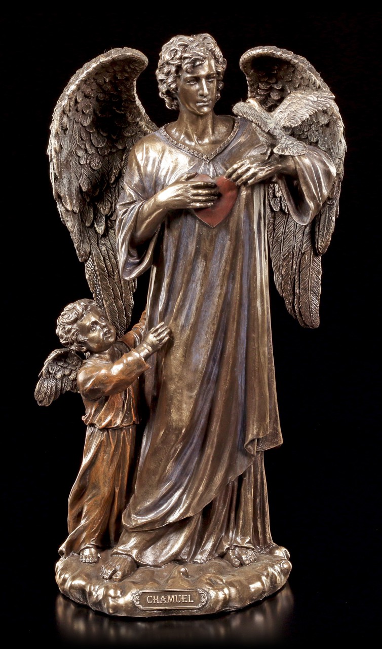 Erzengel Chamuel Figur - Engel der Liebe und Harmonie