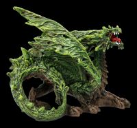 Dragon Figurine - Forest Wing Green