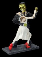 Skelett Figur - Frankensteins Monster & Braut tanzend