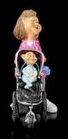 Funny Family Figurine - Mother with Buggy