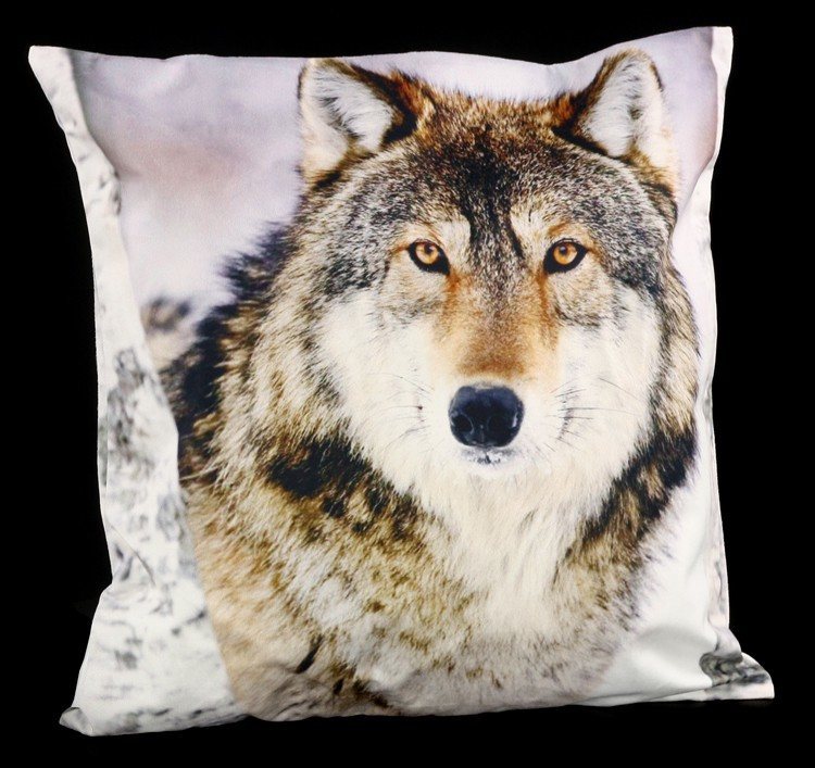 Cushion Cover - Winter Wolf