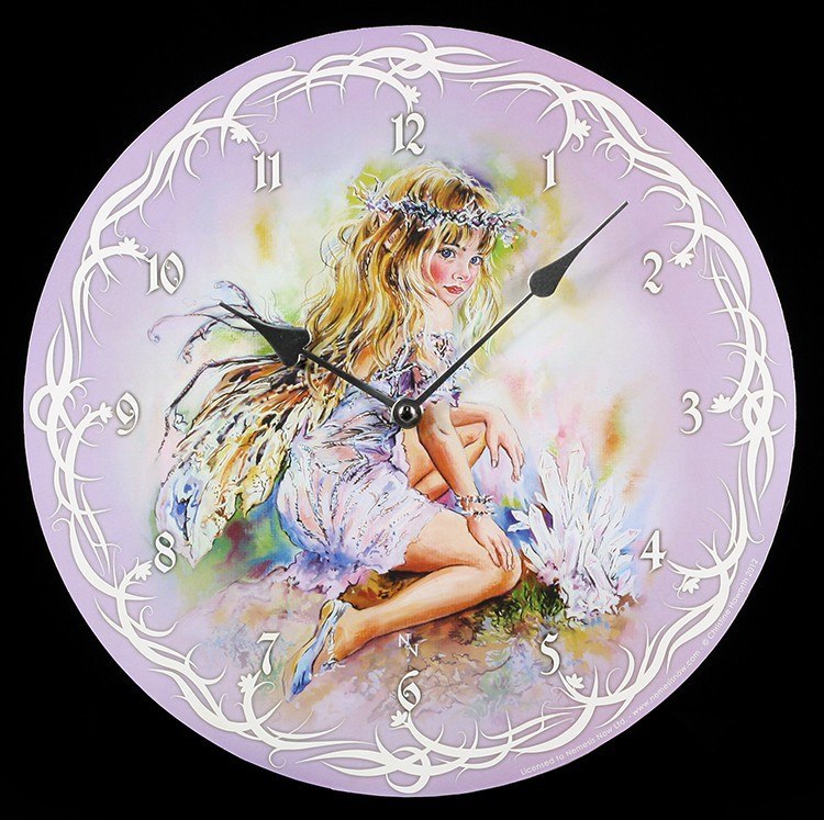 Fairy Clock - Crystal Keeper
