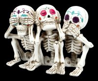 Skeleton Figurine Calaveras - No Evil