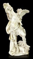 Small Archangel Figurine - Michael - White