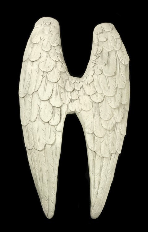 Garden Figurine - Angel Wings - large