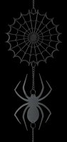 Metal Wind Chime - Spider