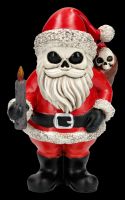 Skelett Weihnachtsmann Figur - Noel