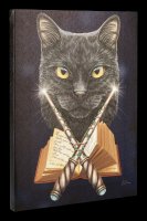 Kleine Leinwand mit Katze - Magick Maker