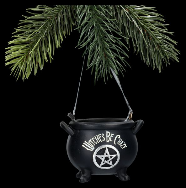 Christmas Tree Decoration Witch Cauldron - Witches be Crazy