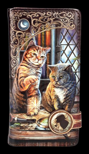Embossed Purse Cats - Purrlock Holmes