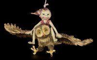 Pixie Figurine - With Owl aiming high