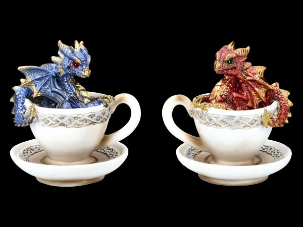 Dragon in Cup Figurine - Dracuccino Set