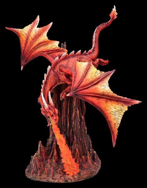 Dragon Figurine red - Hellfire