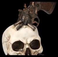 Skull with Revolver