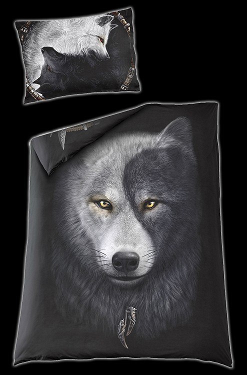 Wolf Chi - Single Duvet Cover with Pillow Case
