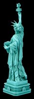 Freiheitsstatue Figur originalfarben - Statue of Liberty