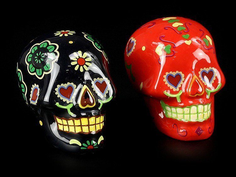 Mexican Skulls - Salt and Pepper
