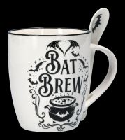 Mug with Spoon - Bat Brew