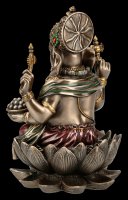Ganesha Figur auf Lotusthron