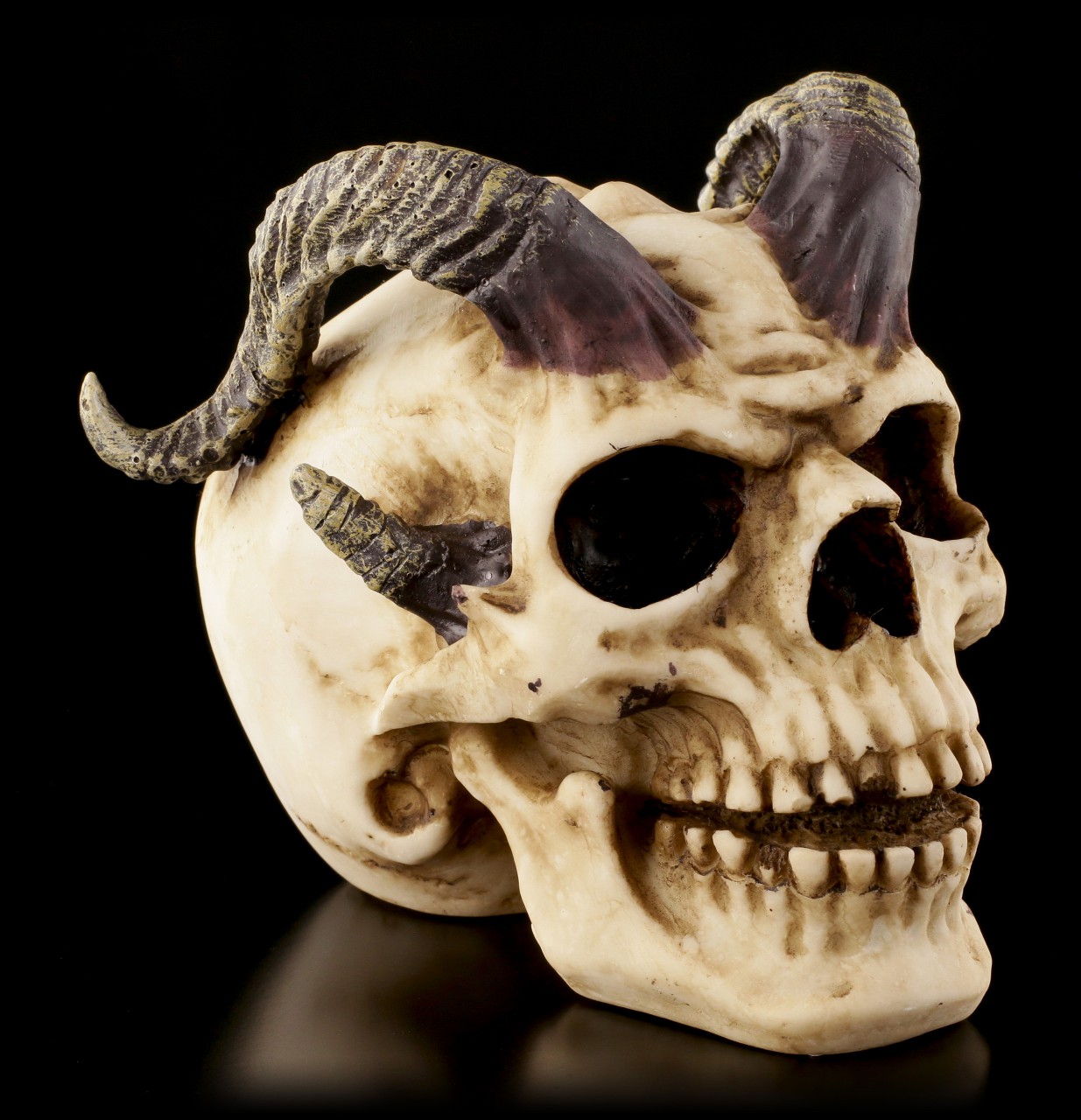 Skull - Horned Devil